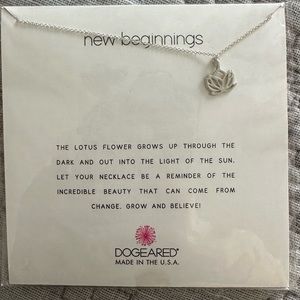 NEW dogeared necklace - new beginnings